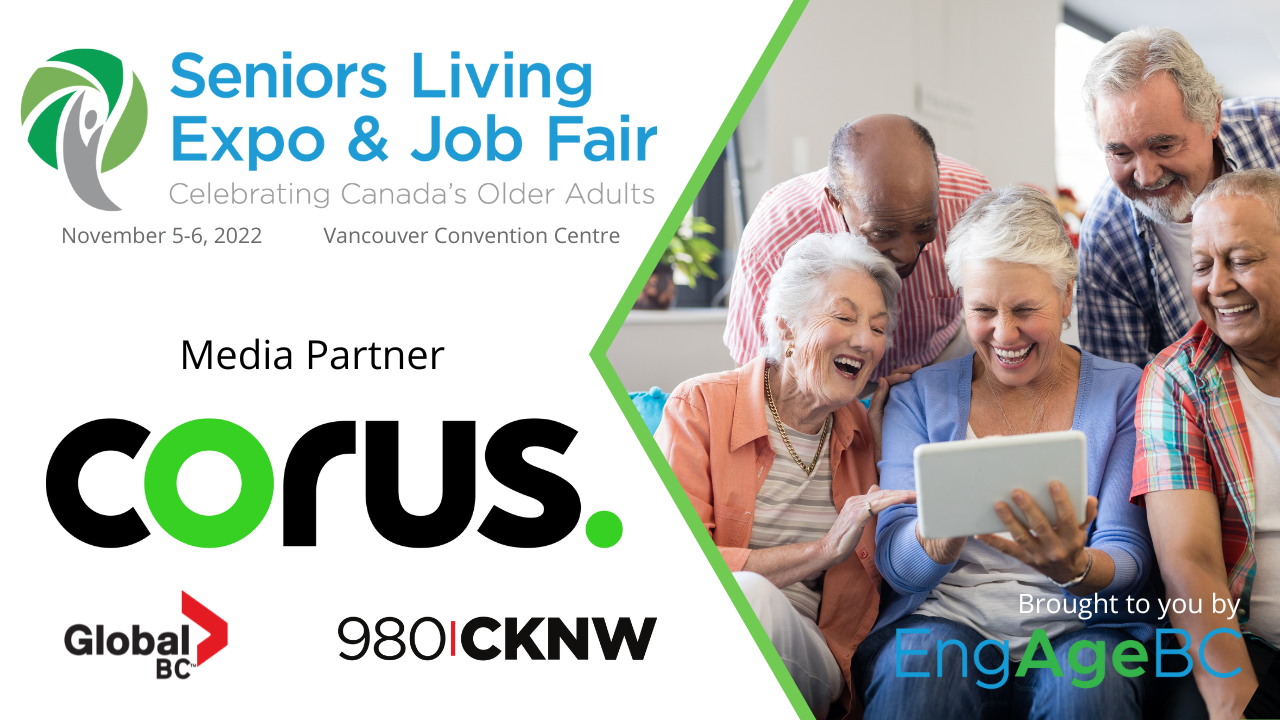 Announcing Corus Entertainment as Seniors Living Expo & Job Fair media partner